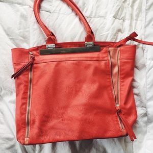 Apt. 9 - Two Tone Peach Shoulder Bag